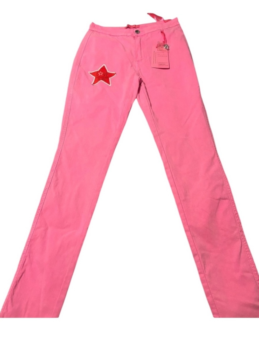 Roma Neon Pink Jeans